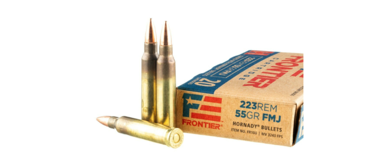FRONTIER 223 REM 55gr FMJ 500ct