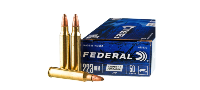 FEDERAL AMMO 223 REM 50GR JHP