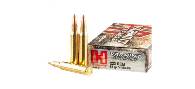 HORNADY 223 55GR V-MAX 20RDS