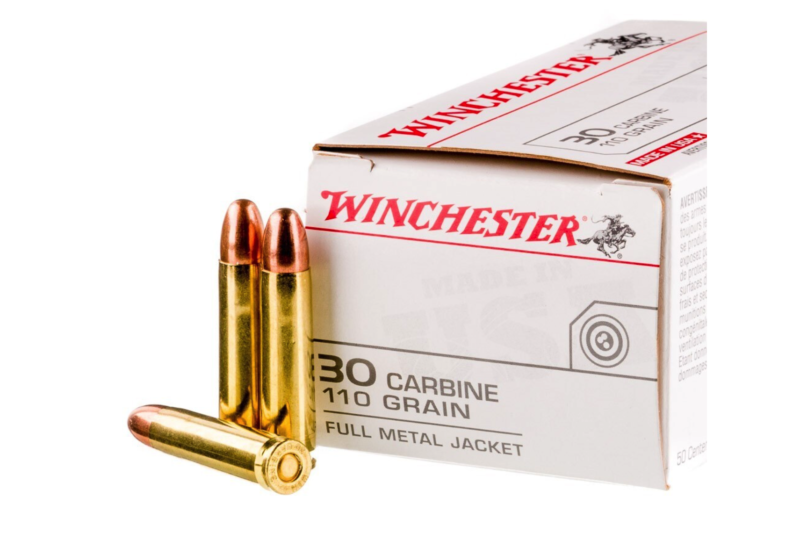 WIN AMMO 30 CARBINE 110GR 50CT