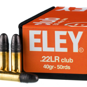 ELEY CLUB 22LR 40GR AMMO 50RDS