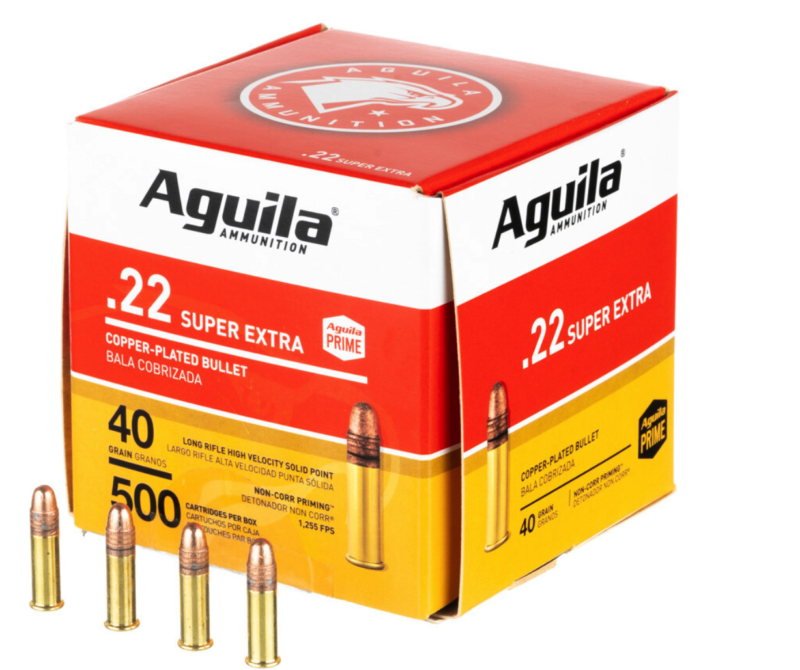 AGUILA 22LR 40GR LEAD RN 500CT