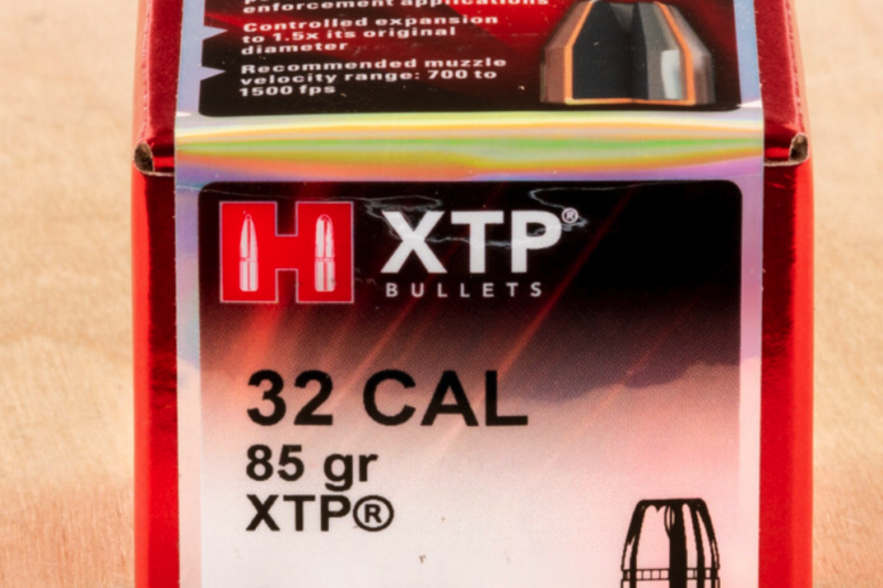 HORNADY 32 CAL 85GR XTP 100CT