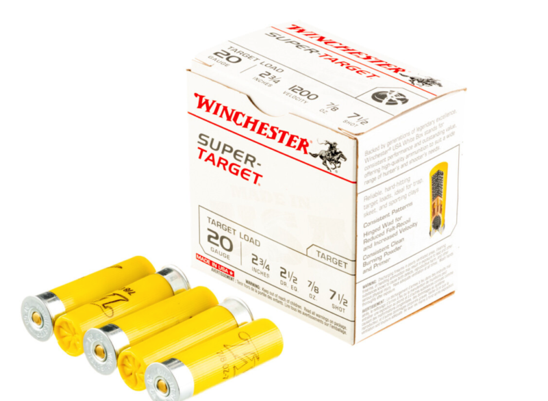 WINCHESTER 20GA SUPER TARGET #7.5 1200 FPS-BOX