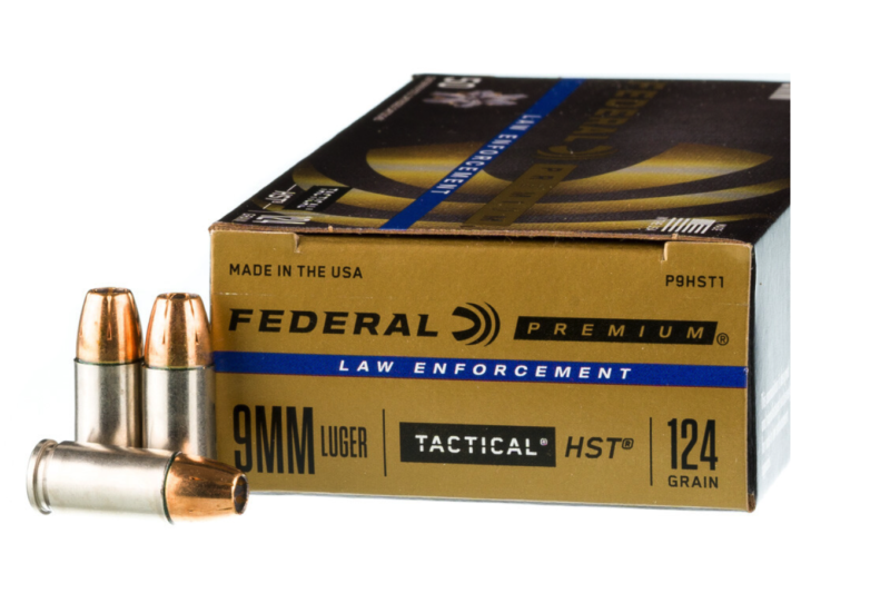 FEDERAL 9MM HST 124GR