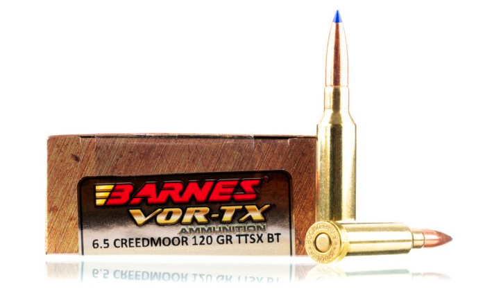 BARNES 6.5 CREEDMOOR 120GR TTSX BT AMMO 20RDS