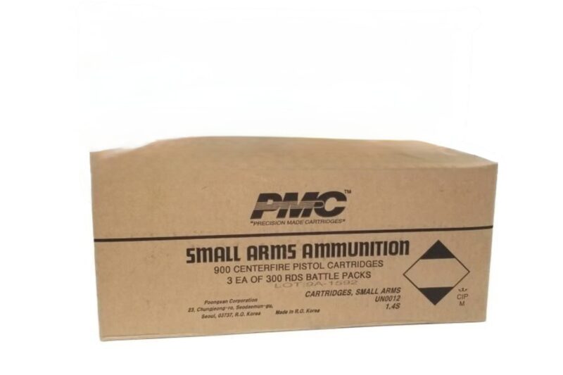 PMC 9MM 147GR FMJ AMMO 1,000RDS