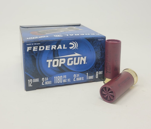 FEDERAL 12GA 1OZ #8 1180FPS CASE