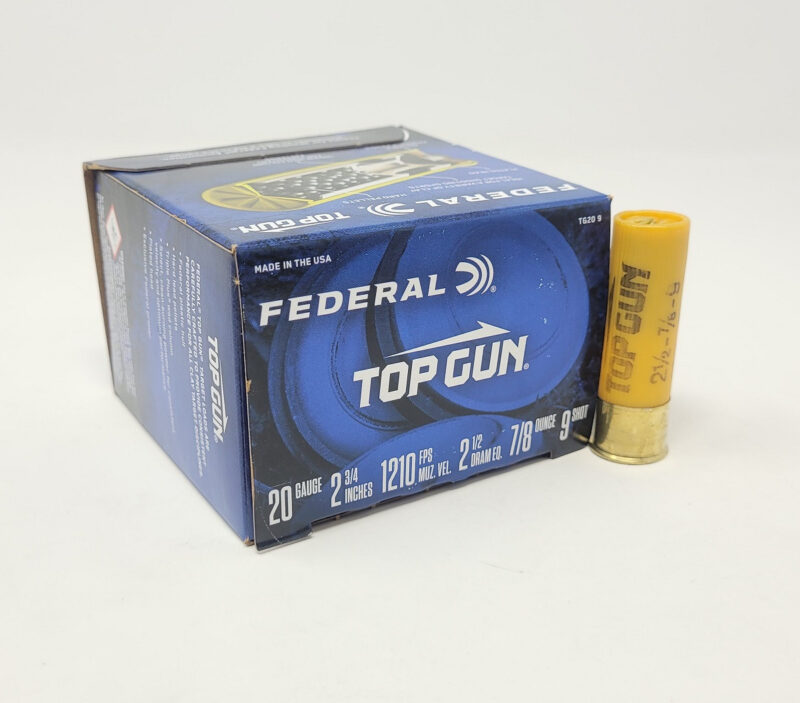 FEDERAL 20GA 7/8 OZ #9 Box