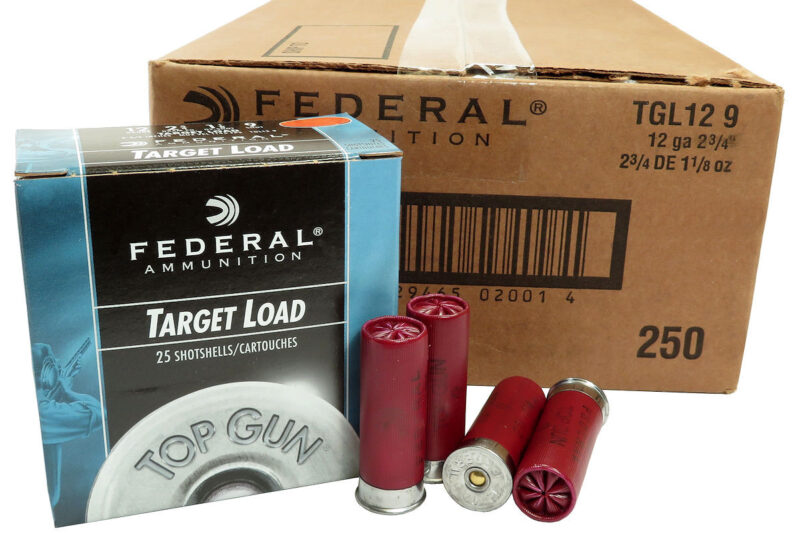 FEDERAL 12ga 2-3/4 9-SHOT-CASE
