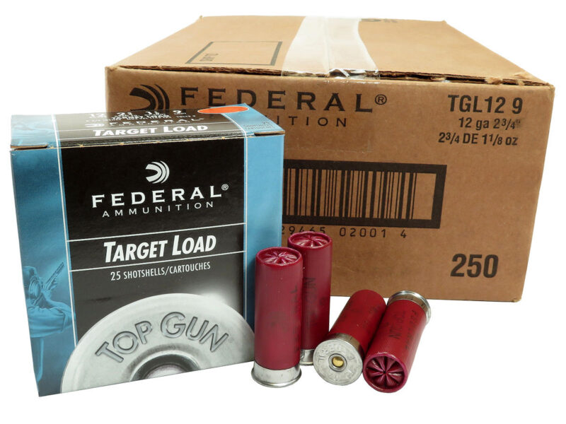 FEDERAL 12ga 2-3/4 9-SHOT-CASE