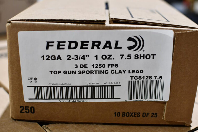 FEDERAL 12GA 2-34 1OZ 7.5 CASE