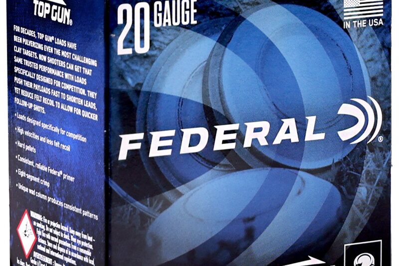 FEDERAL 20GA #8 1250FPS-BOX