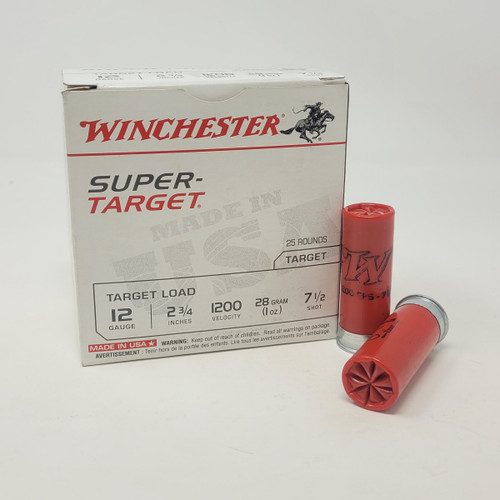 WINCHESTER 12GA SUPER TARGET 1200FPS #7.5 SHOT- box