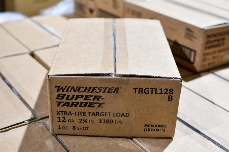 WIN SUPER-TGT 12GA 2.75 DRAM 1OZ #8 CASE