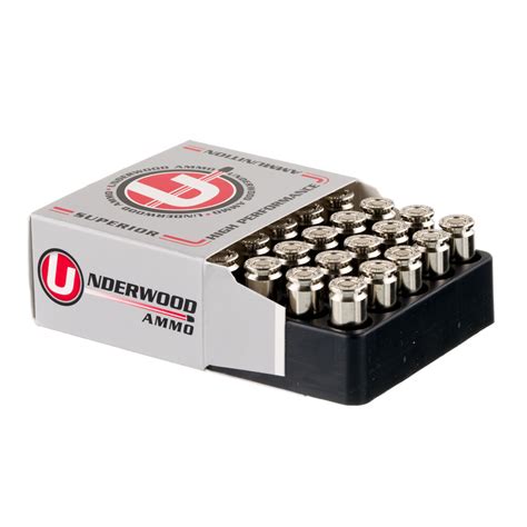 UNDERWOOD 10MM 200GR JHP AMMO 20CT UNDERWOOD 10MM 200GR JHP AMMO 20CT