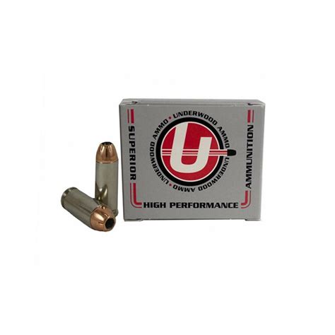 UNDERWOOD 10mm 135GR JHP AMMO 20CT