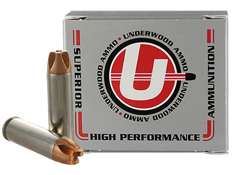 UNDERWOOD 500 S&W 350GR XTP JHP AMMO 20CT