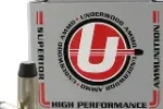 UNDERWOOD 10MM 200GR HARD CAST FLAT NOSE 1250FPS