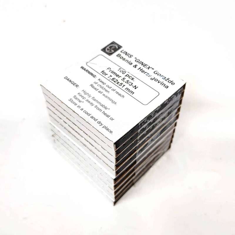 UNIS GINEX LARGE RIFLE PRIMER-1000ct