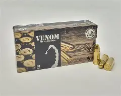 VENOM 9MM FMJ 115GR AMMO 50CT