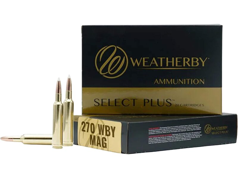 WEATHERBY 270 WBY MAG 130GR