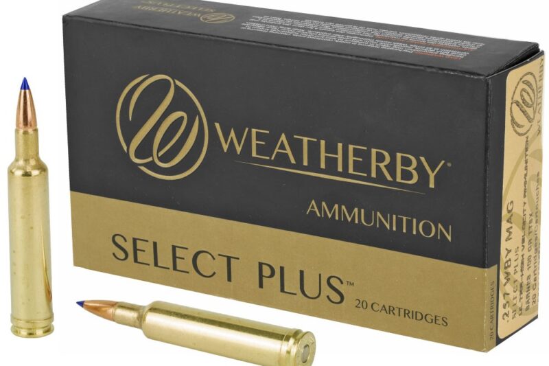 WEATHERBY SELECT PLUS .257 100gr TTSX