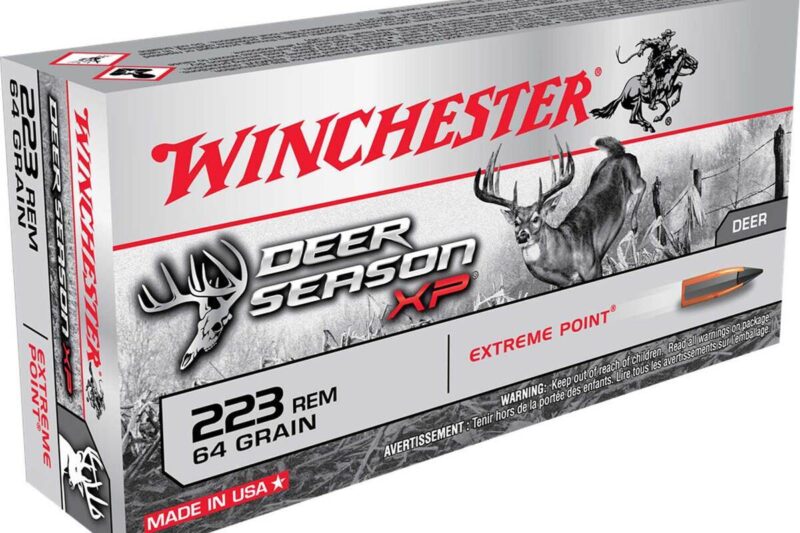 WIN AMMO 223 REM 64GR DEER SEASON XP