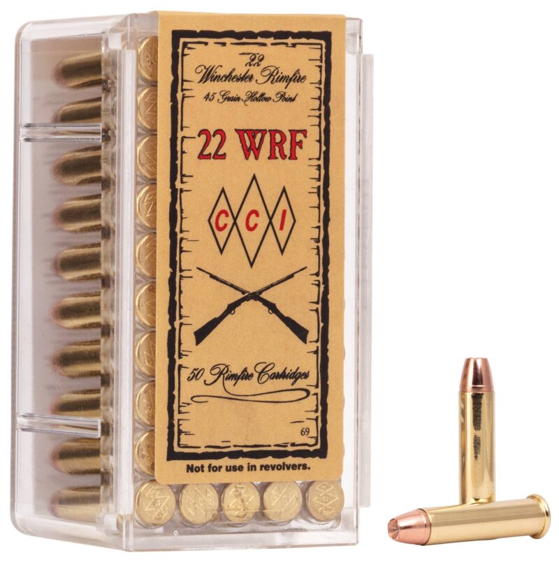 WINCHESTER 22 WRF 45GR AMMO 50RDS