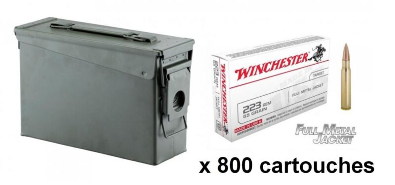 WINCHESTER 223REM 800CT CASE