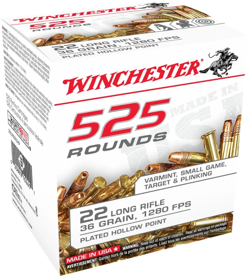 WINCHESTER 22LR 36 GR 525 RDS