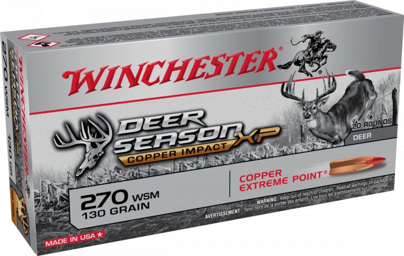 WINCHESTER DEER SEASON XP 270 WSM 130GR AMMO 20RDS
