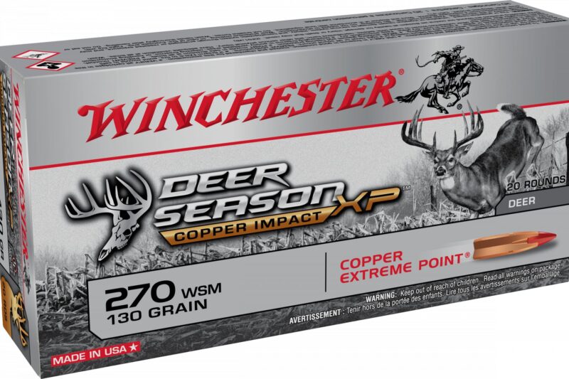 WINCHESTER DEER SEASON XP 270 WSM 130GR AMMO 20RDS