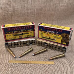 WINCHESTER 303 SAVAGE 190GR SILVERTIP AMMO 20RDS