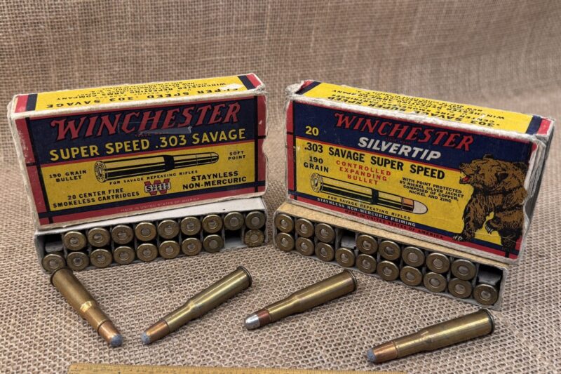 WINCHESTER 303 SAVAGE 190GR SILVERTIP AMMO 20RDS