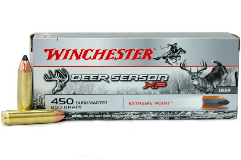 WINCHESTER 450 BUSHMASTER DEER-SEASON 250GR 20RD WINCHESTER 450 BUSHMASTER DEER-SEASON 250GR 20RD