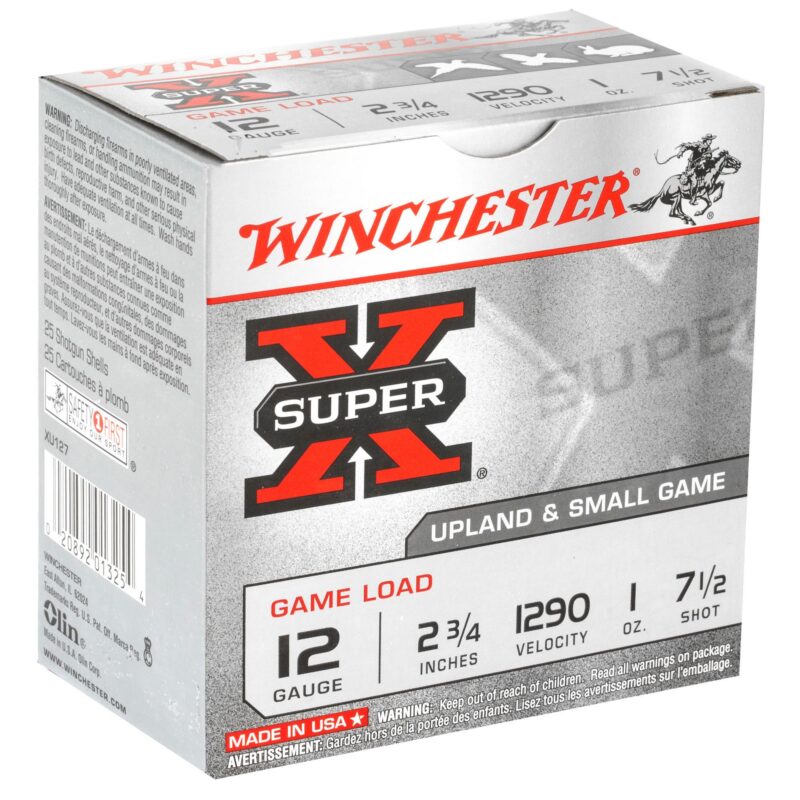 WINCHESTER AA 12GA 2.75" 1OZ 1290FPS #7.5