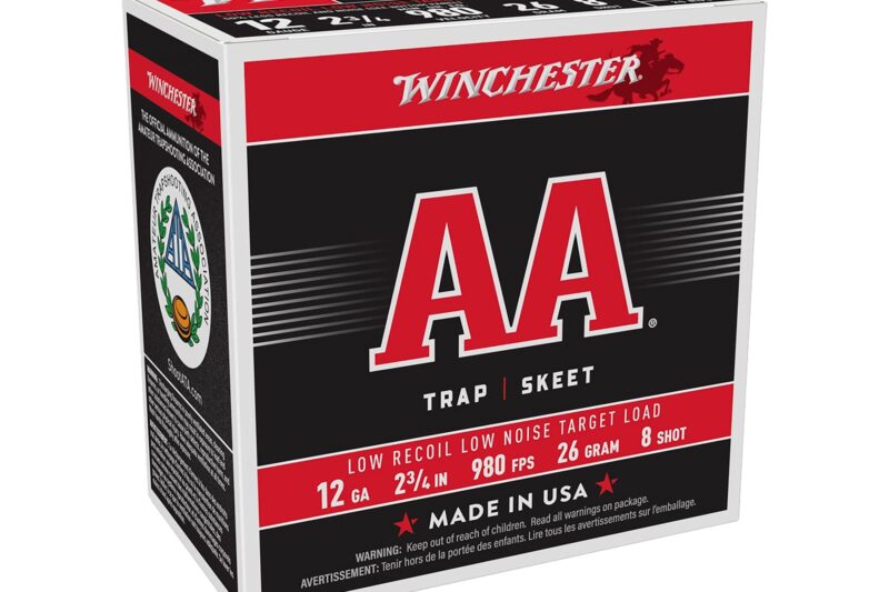 WINCHESTER AA 12GA LOW RECOIL SHOT #8