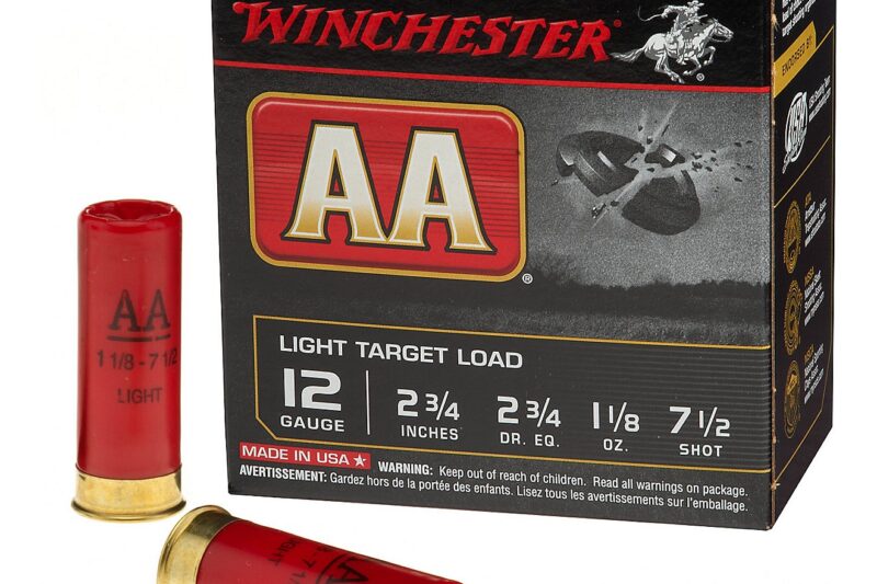 WINCHESTER AA PLUS TRAP LOADS 12GA 2-3/4" 1-1/8OZ 7.5 AMMO 25CT