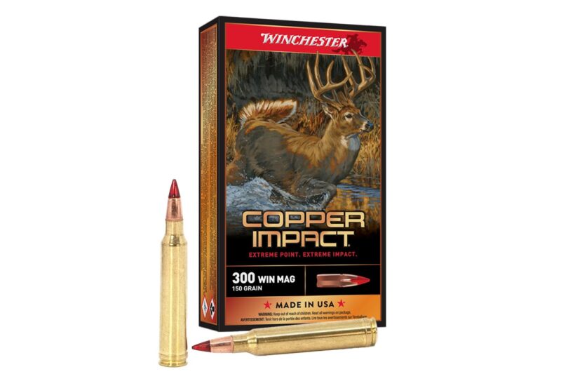 WINCHESTER COPPER IMPACT 300 WIN MAG 150GR AMMO 20RDS WINCHESTER COPPER IMPACT 300 WIN MAG 150GR AMMO 20RDS