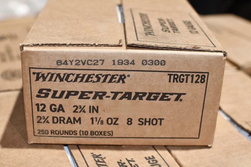 WINCHESTER SUPER TARGET 12GA 2 3/4 DRAM 1200FPS #8