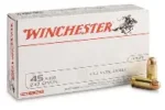 WINCHESTER 45ACP 230GR FMJ AMMO 50RDS
