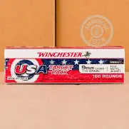 WINCHESTER 9MM 115GR TARGET AMMO 1,000CT