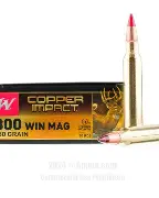 WINCHESTER COPPER IMPACT 300 WIN MAG 150GR AMMO 20RDS