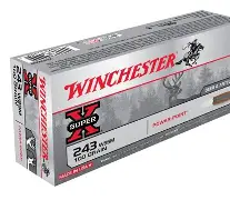 WINCHESTER SUPER-X 243 WSSM 100GR PP AMMO 20RDS