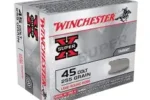 WINCHESTER SUPER-X 45 COLT 255GR LEAD RN AMMO 20RDS