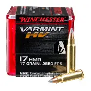WINCHESTER VARMINT HV 17HMR 17GR VMAX AMMO 50RDS