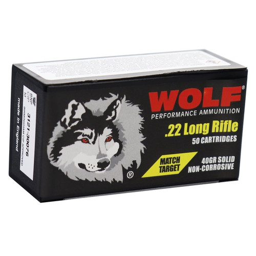 WOLF 22-MATCH TARGET 50ct