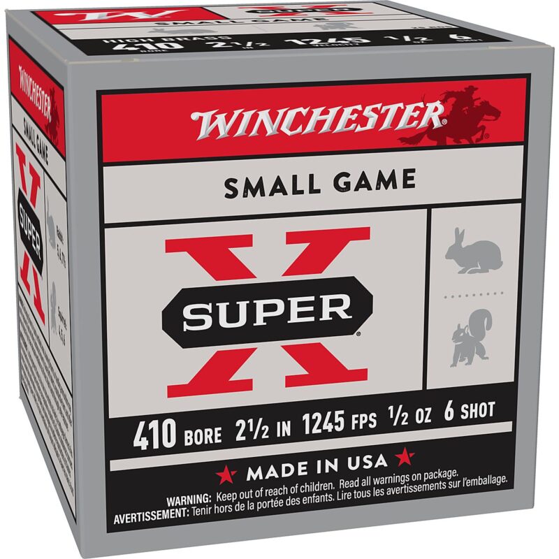 WINCHESTER 410 GAME LOAD #6 AMMO 25RDS