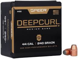 SPEER 44 CAL (.429") 240GR DEEPCURL HP BULLETS 100CT